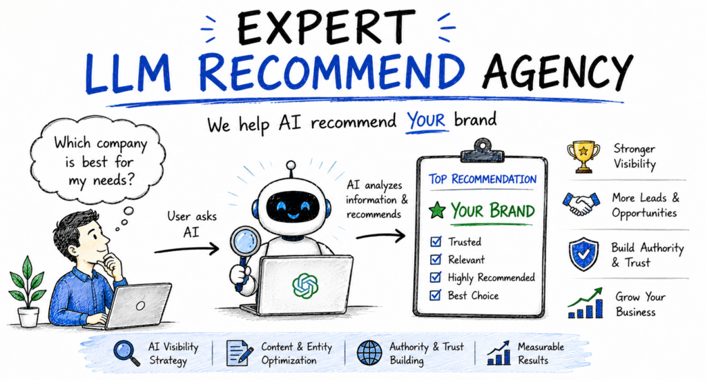 Expert llm recommend agency